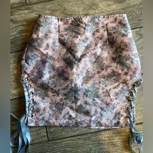 Dollskill Sugar Thrillz WE HUMAN DRAGON PRINT MINI SKIRT